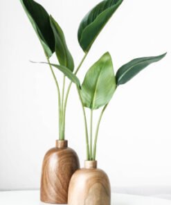 Wooden Vases